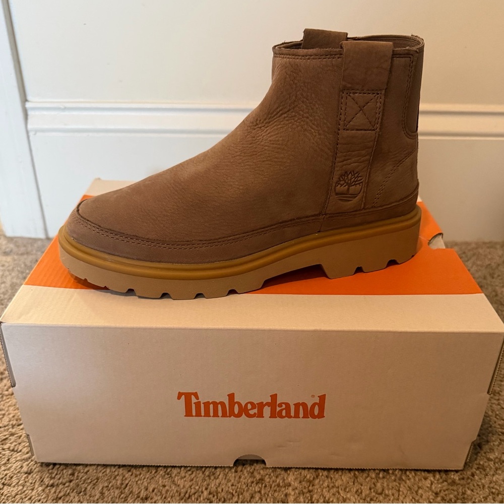 Timberland Women’s Rowan Way Pull On Leather Boots - Sz 7.5
